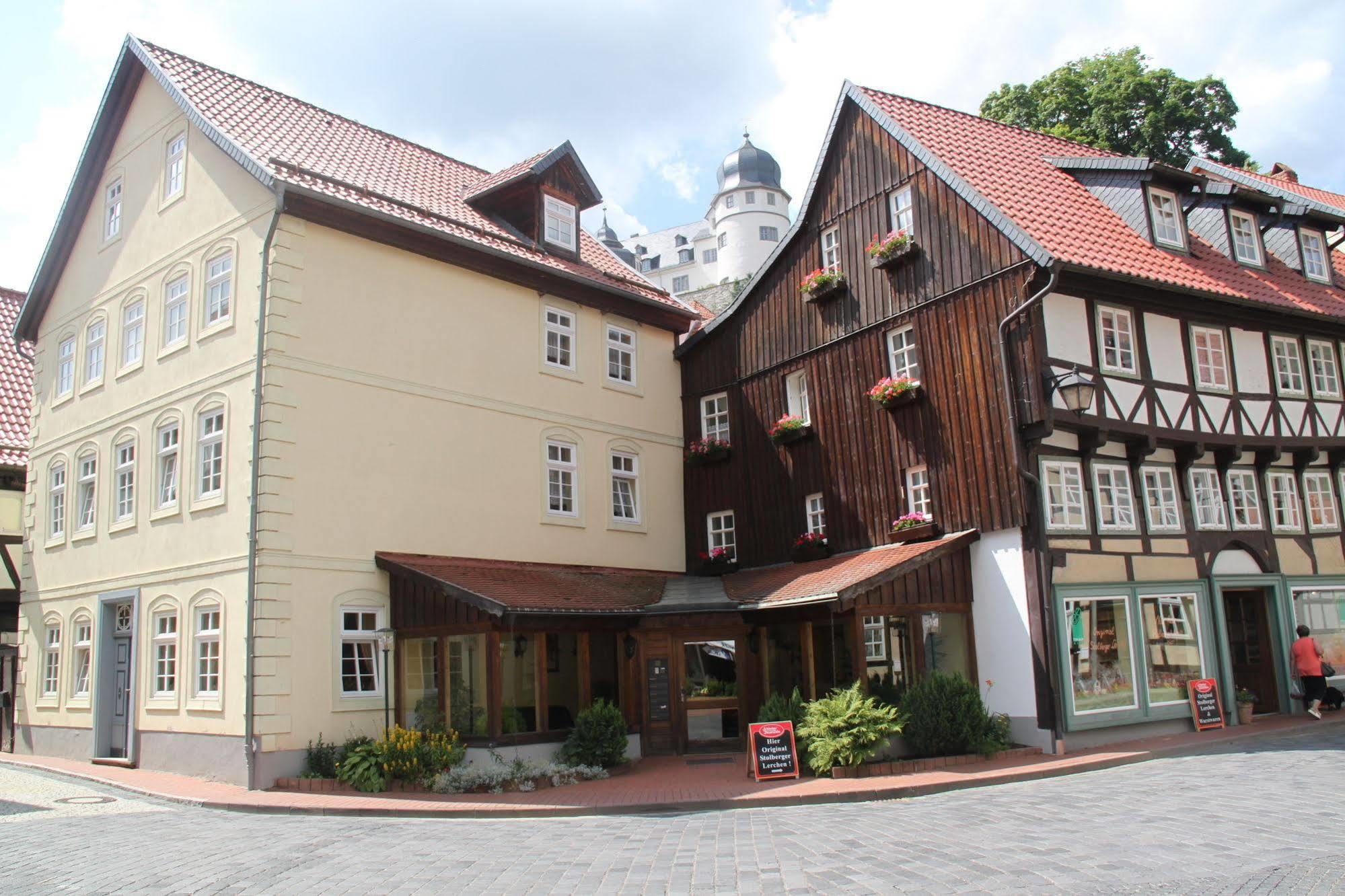 מלון Stolberg i. Harz Gasthaus Kupfer מראה חיצוני תמונה